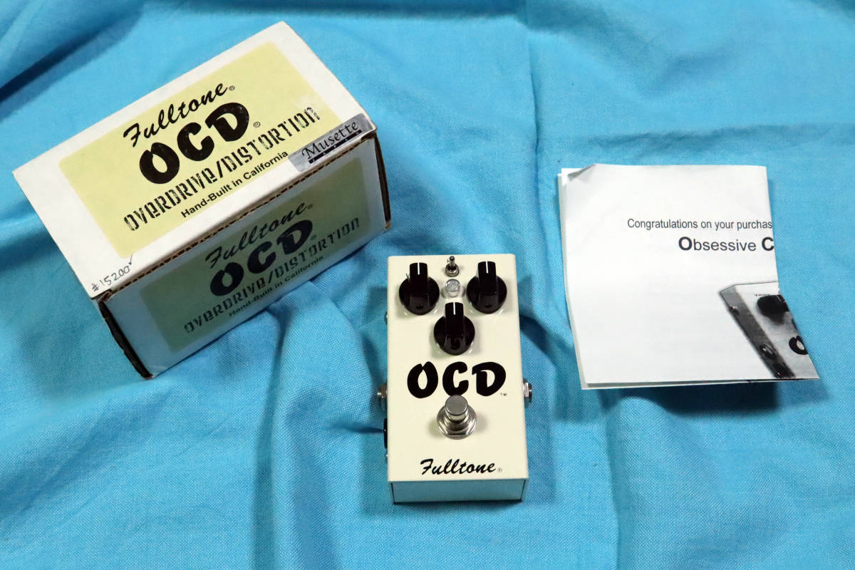 【やや傷や汚れあり】Fulltone OCD OVERDRIVE/DISTORTION フルトーン オーバドライブ・ディストーションの落札情報