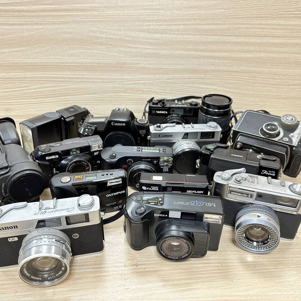1円 カメラ おまとめ 8点セット Canon レンズ キャノンMINOLTA 