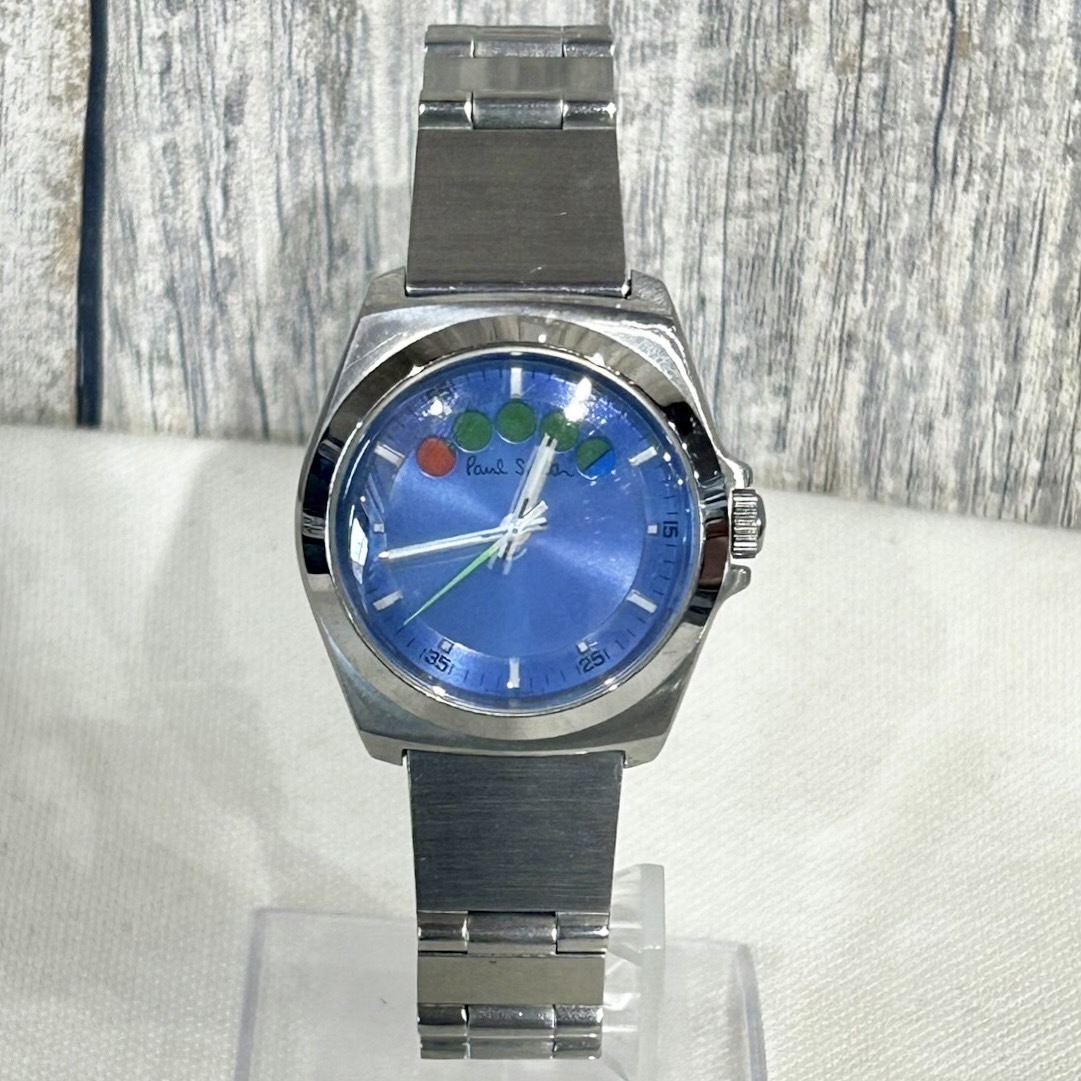 ポールスミス ☆ポール・スミス時計ファイブアイズ☆ブルー盤
