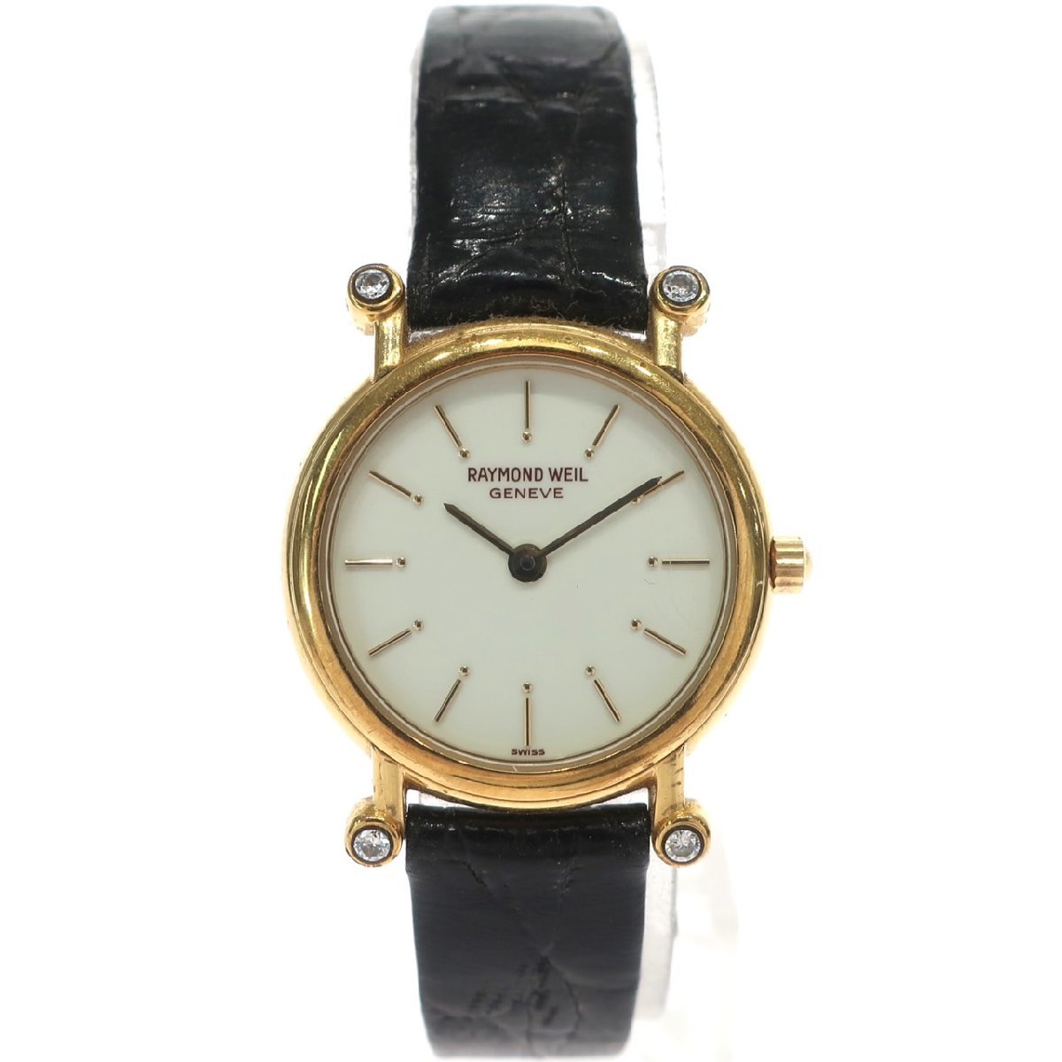 RAYMOND WEIL レイモンドウィル 4802-3 New Btry] RAYMOND WEIL 4802-3 MEN'S VINTAGE 18K GOLD
