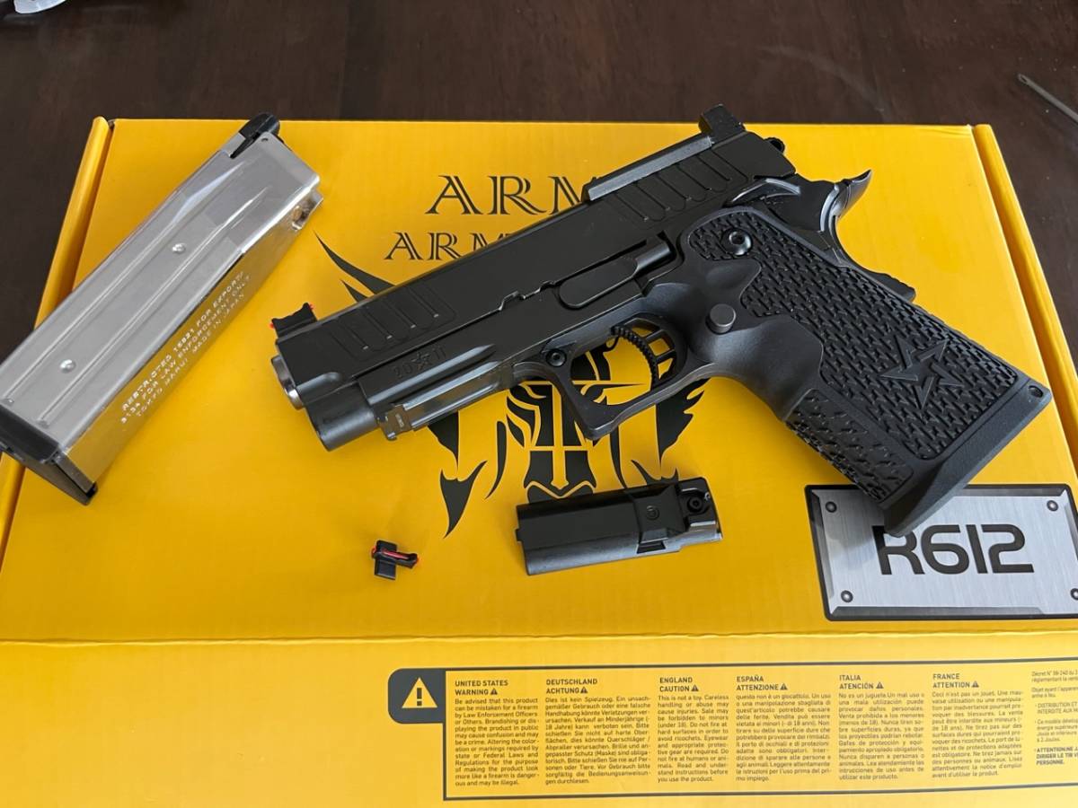 東京マルイ ハイキャパ staccato c2風カスタム sti hi-capa