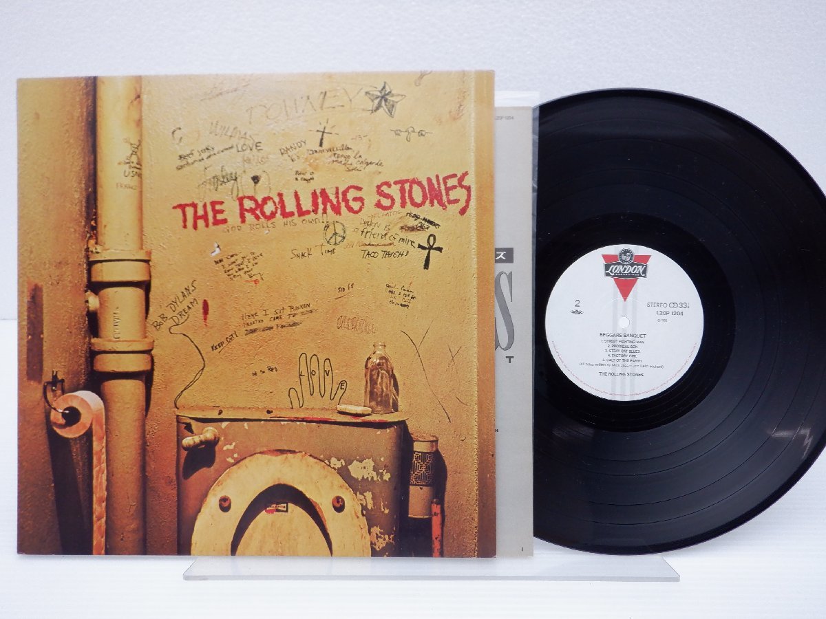 【やや傷や汚れあり】【帯付】The Rolling Stones「Gimme Shelter」LP（12インチ）/London Records