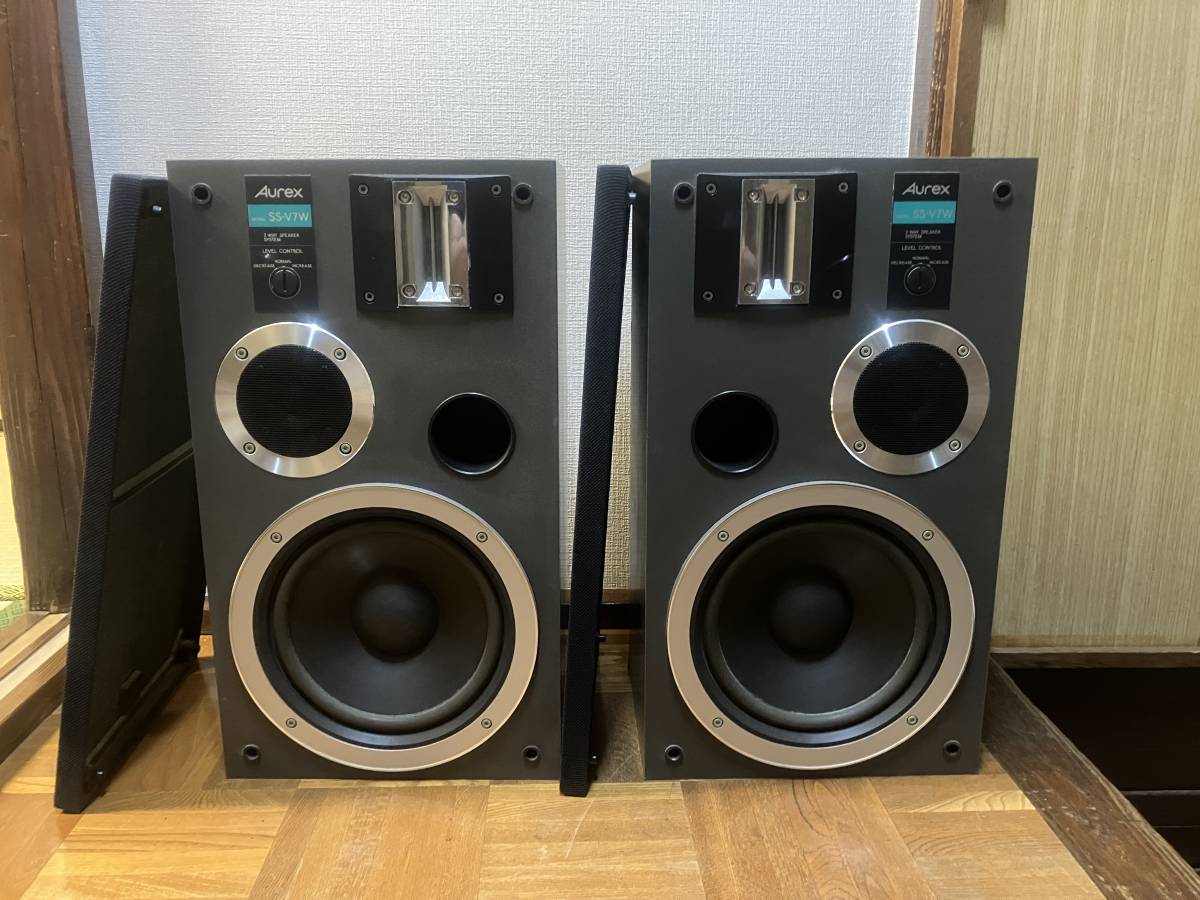 Aurex S-320.ウェイスピーカーペア、当時定価1本29800円でした。 AUREX カセット付きBluetoothスピーカー 東芝 ラジカセ 【通販モノタロウ】