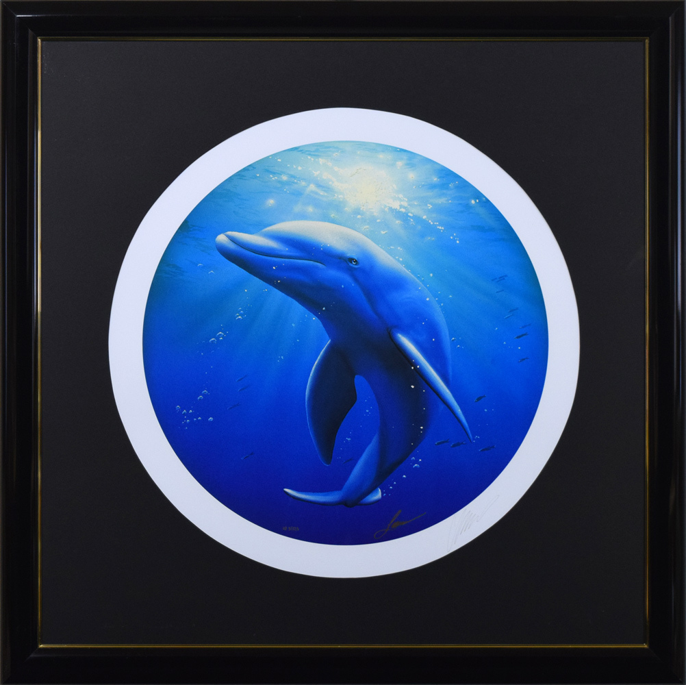 ラッセン【ロノ】 ミクスドメディア ラッセン絵画【ミクスドメディア】