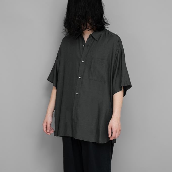 目立った傷や汚れなし】◇WIRROW ウィロウ CUPRO COTTON HALF SLEEVE 