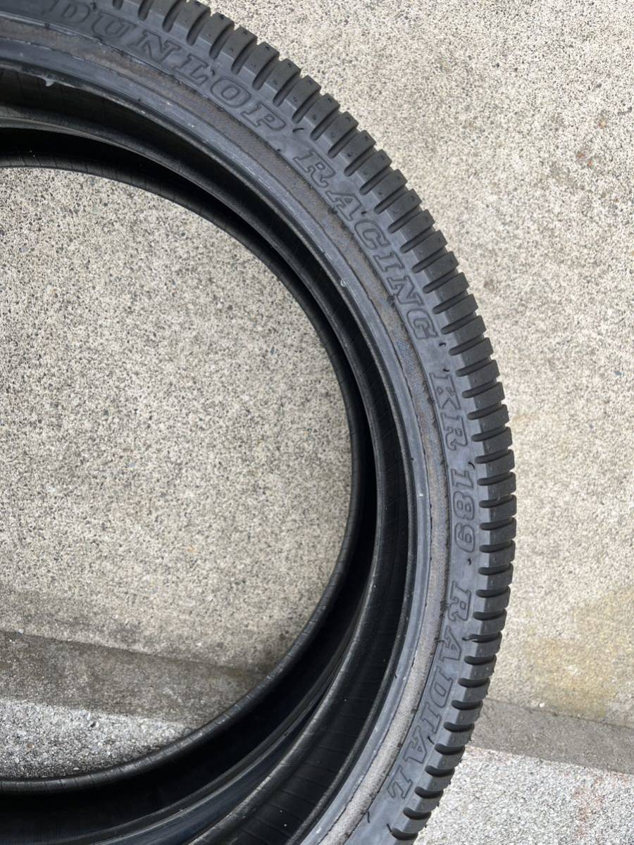 ダンロップ KR189 KR389 レインタイヤ レースタイヤ DUNLOP