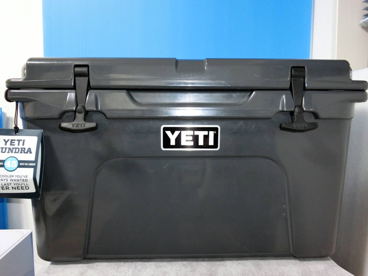 【傷や汚れあり】Yeti イエティクーラーズ タンドラ 45 チャコール Tundra 45 Charcoal YETI Coolerの落札