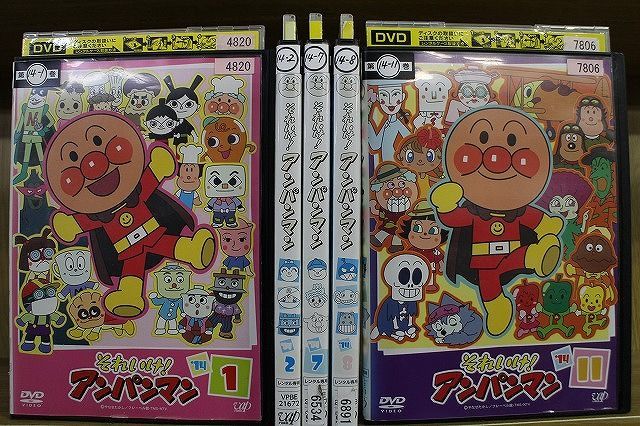 【☆値下げ】それいけ!アンパンマン テレビコレクション DVD 14枚まとめ売り それいけ！アンパンマン 14 DVD 全12巻 レンタル落ち - メルカリ