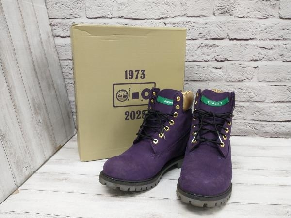 やや傷や汚れあり】Timberland ティンバーランド A5PBV DARK PURPLE
