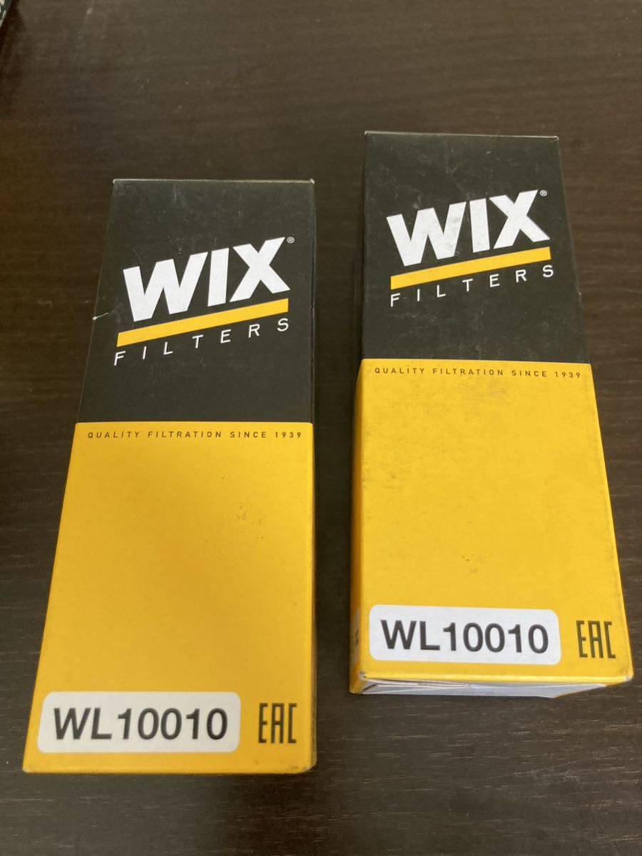 【未使用】2個セットWIX オイルフィルター WL10010 2014y クライスラー300（3.6L）、チャージャー（3.6L）、グランド