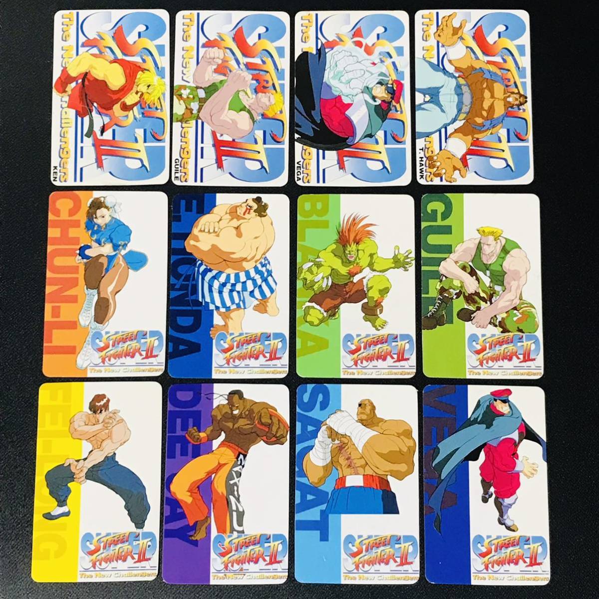 傷や汚れあり】ストリートファイターⅡ カードダス ノーベル製菓 食玩