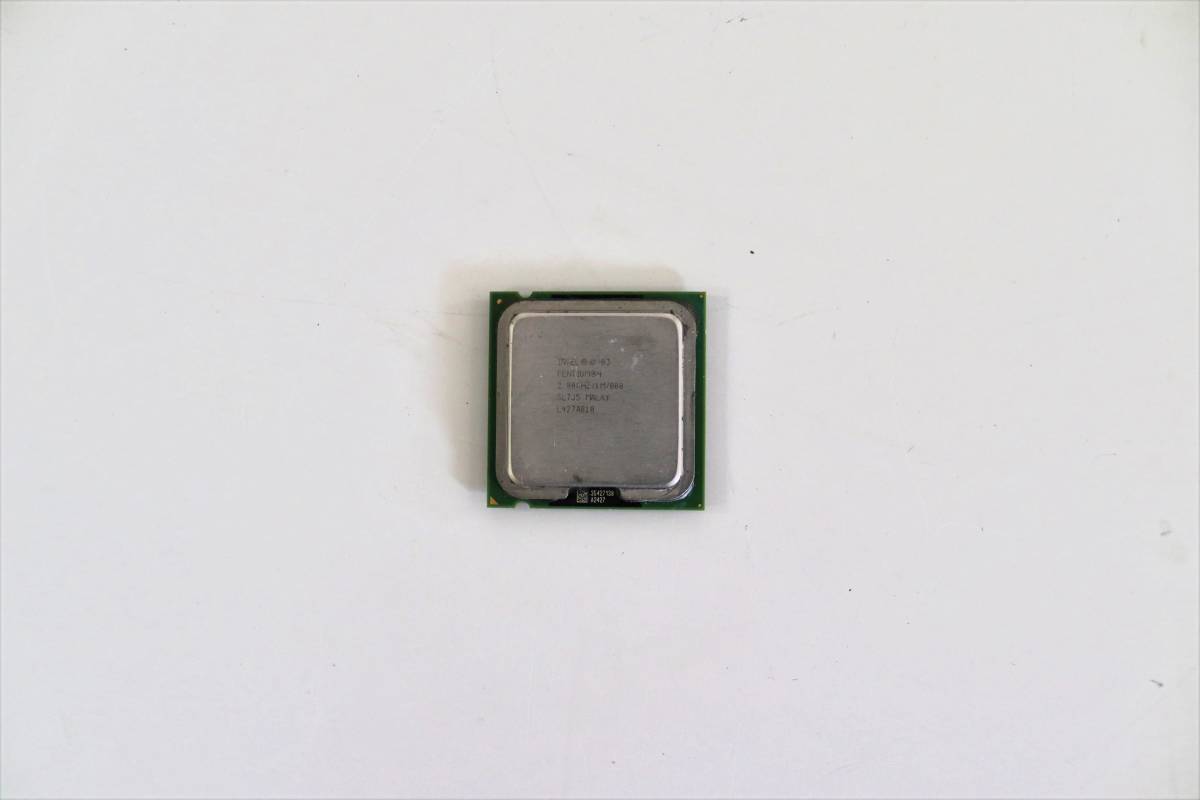 【やや傷や汚れあり】CPU:Intel PENTIUM4 2.80GHz/1M/800 SL7J5 MALAY L427A810 インテル ...