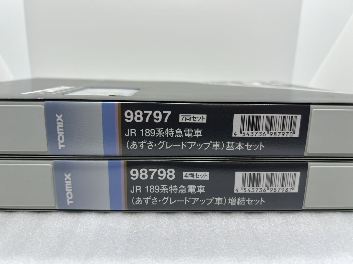 【未使用に近い】TOMIX 98797.98798 JR 189系特急電車(あずさ・グレードアップ車)基本、増結セットの落札情報詳細 ...