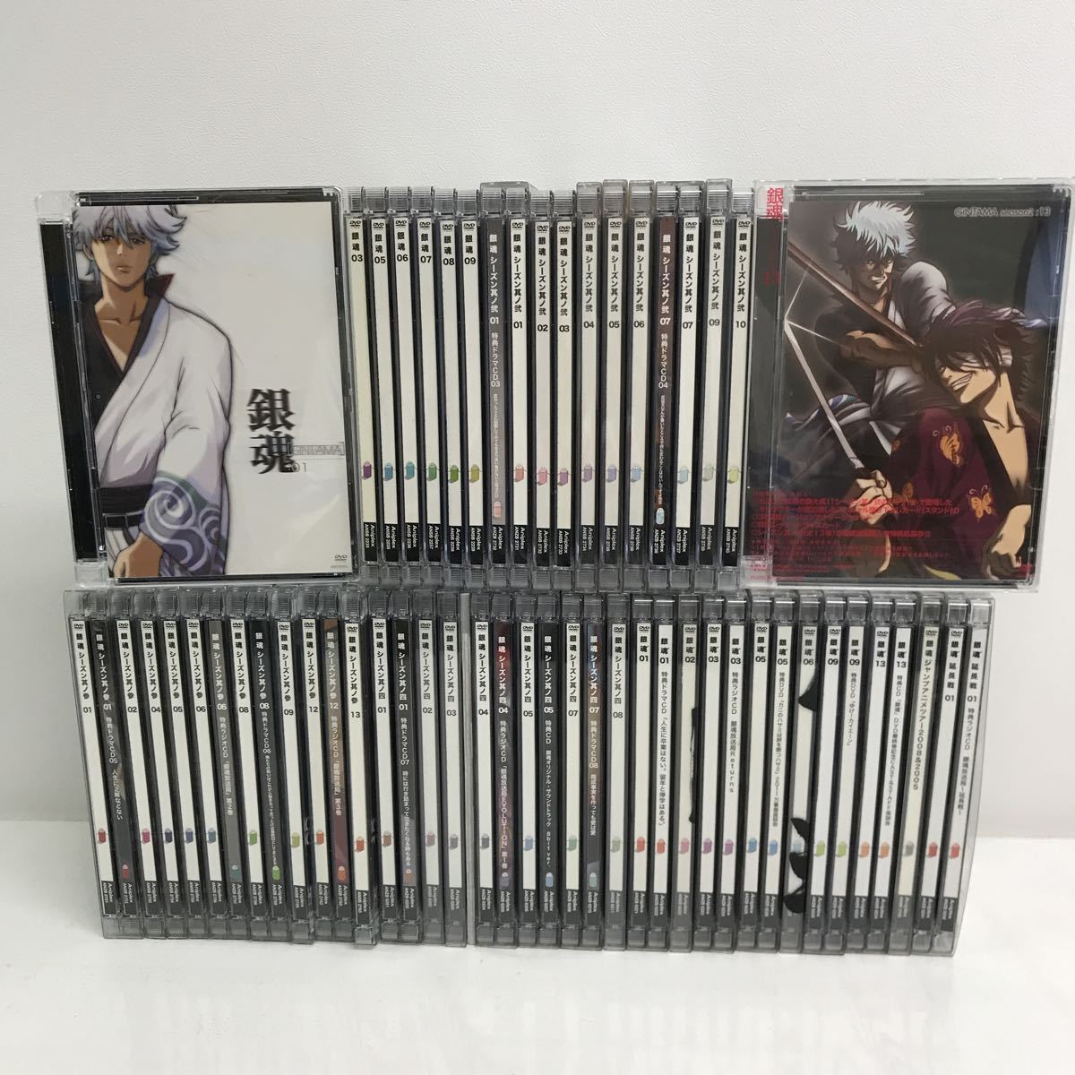 新品ケース交換済み 銀魂【DVD】シリーズ全104巻セット 新品ケース交換済み 銀魂【DVD】シリーズ全104巻セット