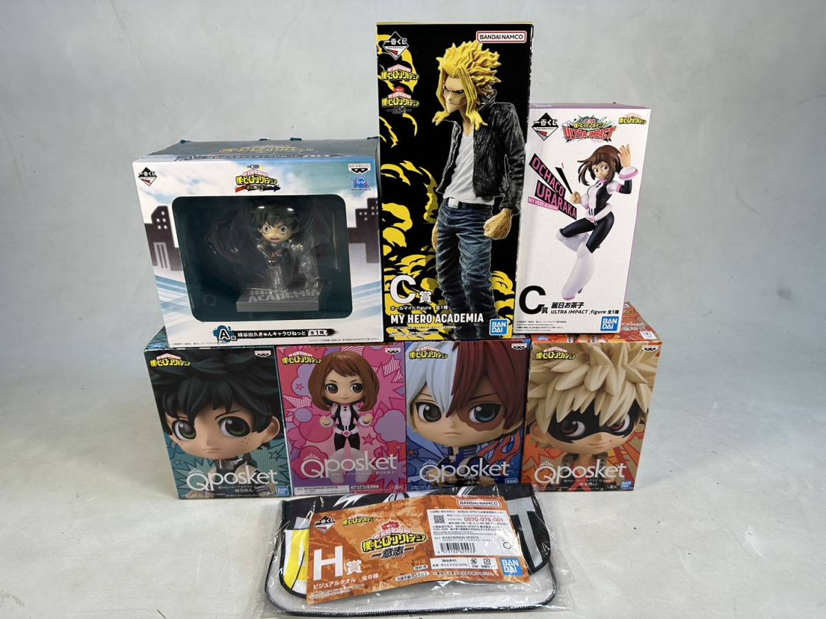 Qposket ヒロアカ　9体 Qposket ヒロアカ 9体