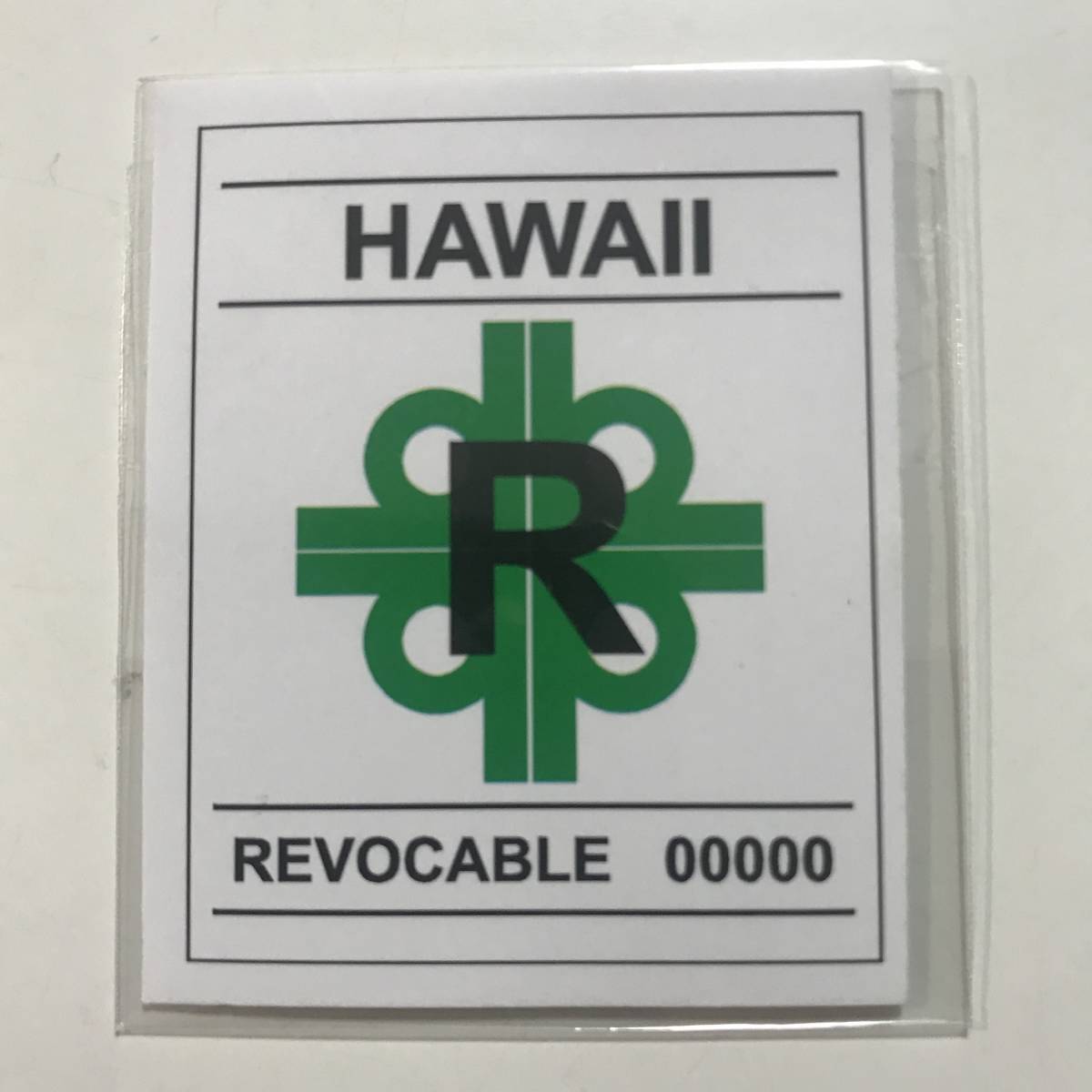 【未使用】ハワイ RECON リーコン ステッカー レプリカ インスペクション セーフティチェック 公認 足回り HILIFE