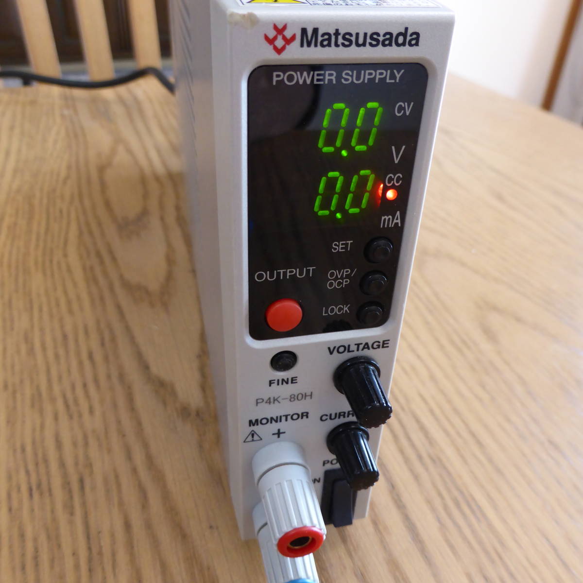 【やや傷や汚れあり】♪Matsusada 松定プレシジョン P4K80H 直流安定化電源 ジャンク扱いの落札情報詳細 ヤフオク落札価格