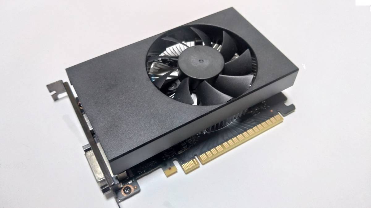 動作確認済み】Nvidia GTX 1650 4GB グラフィックボード 目立った傷や
