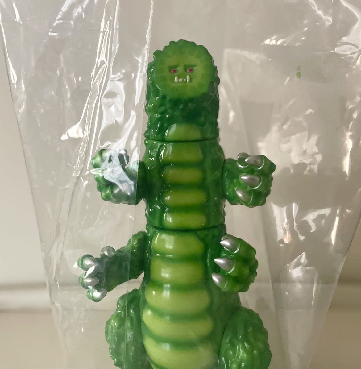 ゴーヤ怪獣 toyfields トイフィールズ クリアー ソフビ デザフェス