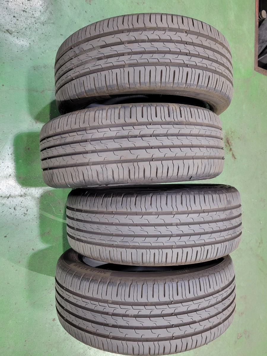 【中古】205/45RF17 バリ山4本 中古】205/45RF17 バリ山4本（やや傷や汚れあり】中古タイヤ4本