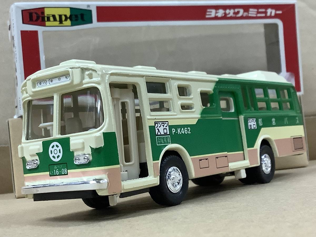 目立った傷や汚れなし】74 ダイヤペット 1/65 都営 ワンマンバス B-46