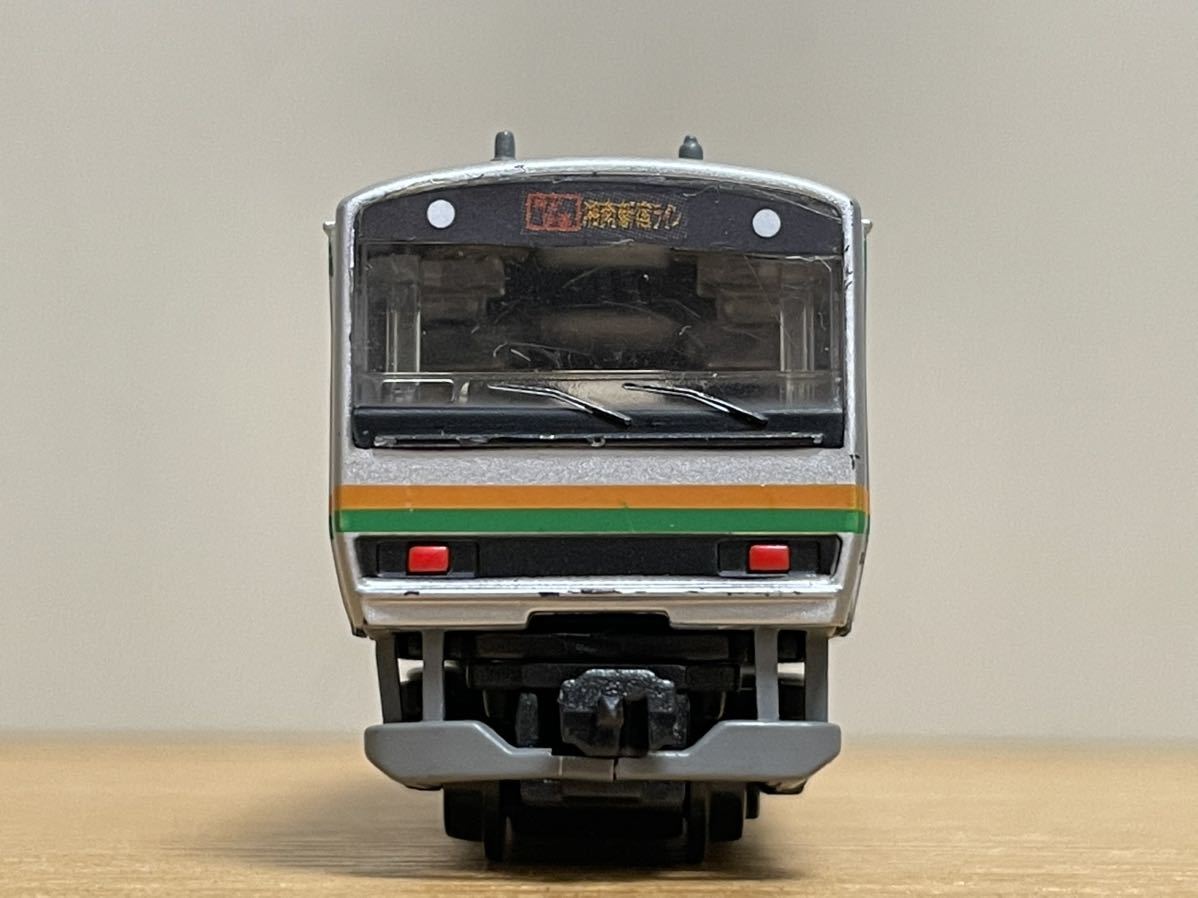 傷や汚れあり】【組立済み】Bトレ E231系1000番台 グリーン車 4両の