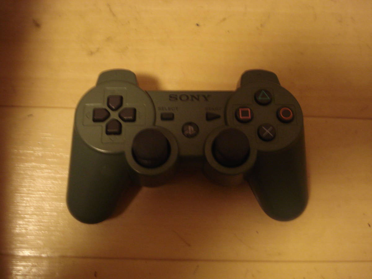 【目立った傷や汚れなし】SI★SONY PS3 純正 コントローラ デュアルショック3 グリーン ★送料350円の落札情報詳細 ヤフオク