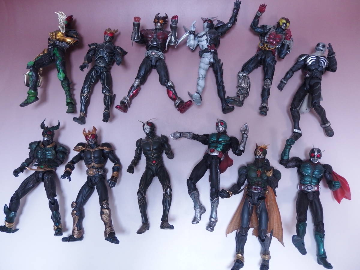 仮面ライダーシリーズフィギュア 12体 仮面ライダー クウガ グロンギ
