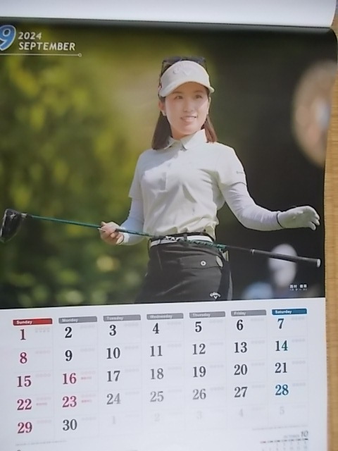 原 英莉花 2024年直筆サイン入りカレンダー 原 英莉花 2024年直筆サイン入りカレンダー