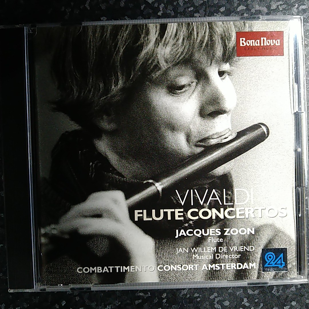 【目立った傷や汚れなし】a（HDCD）ジャック・ズーン ヴィヴァルディ フルート協奏曲集 Jacques Zoon Vivaldi Flute