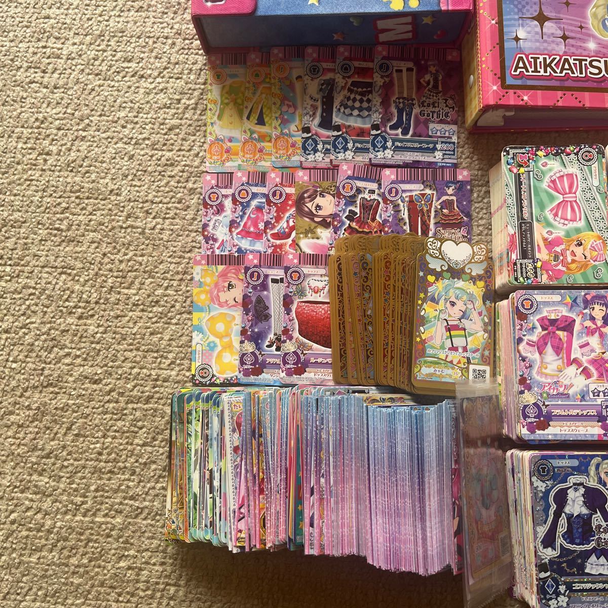アイカツカード プレミアムレア まとめ売り （傷や汚れあり
