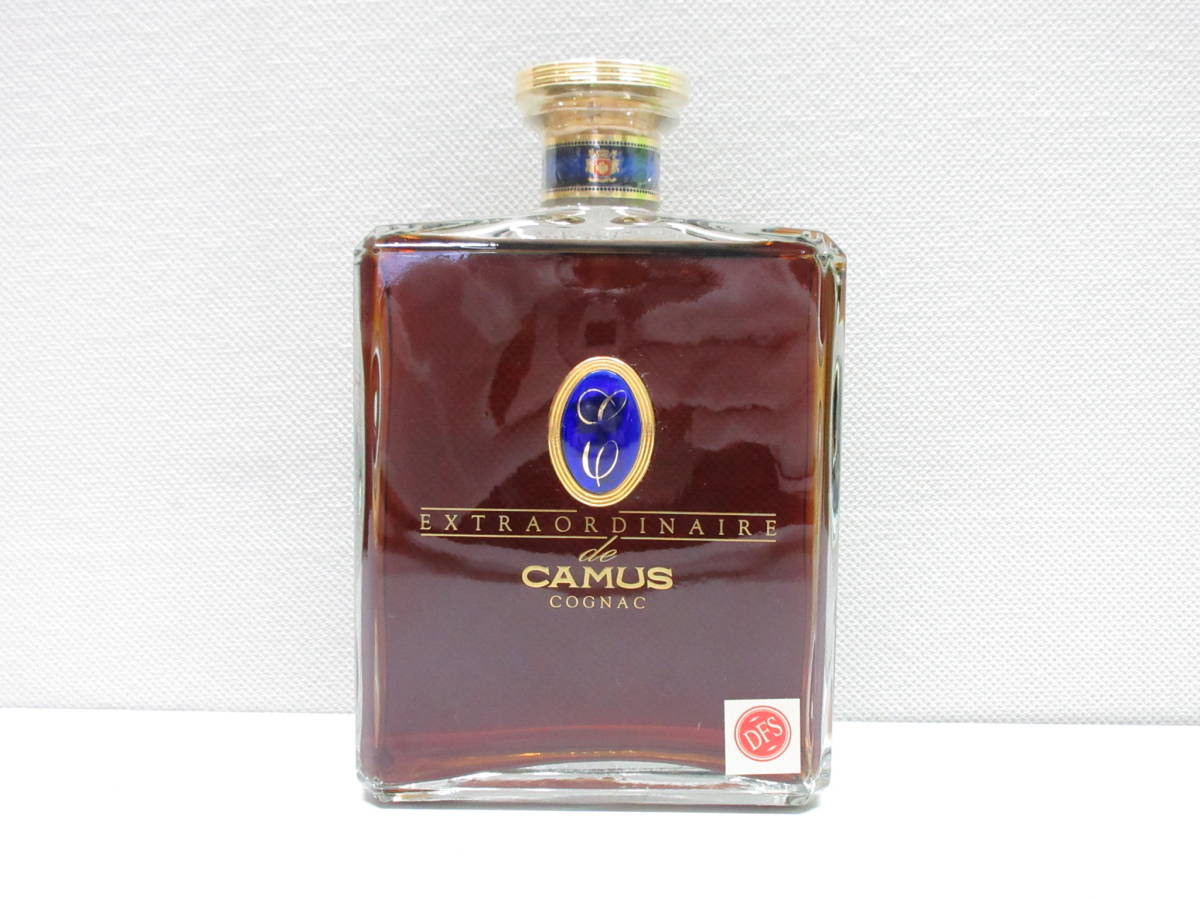 【未開栓・美品】カミュ エクストラ オルディネール 700ml 40度 箱付き 未開栓 お酒 ブランデー カミュ CAMUS コニャック エクストラ