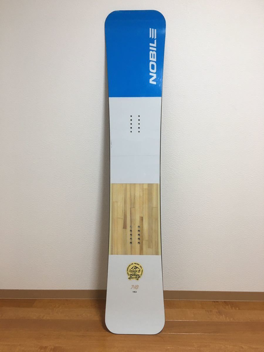 目立った傷や汚れなし】NOBILE N8 ノビレ162 フリースタイルカービング  
