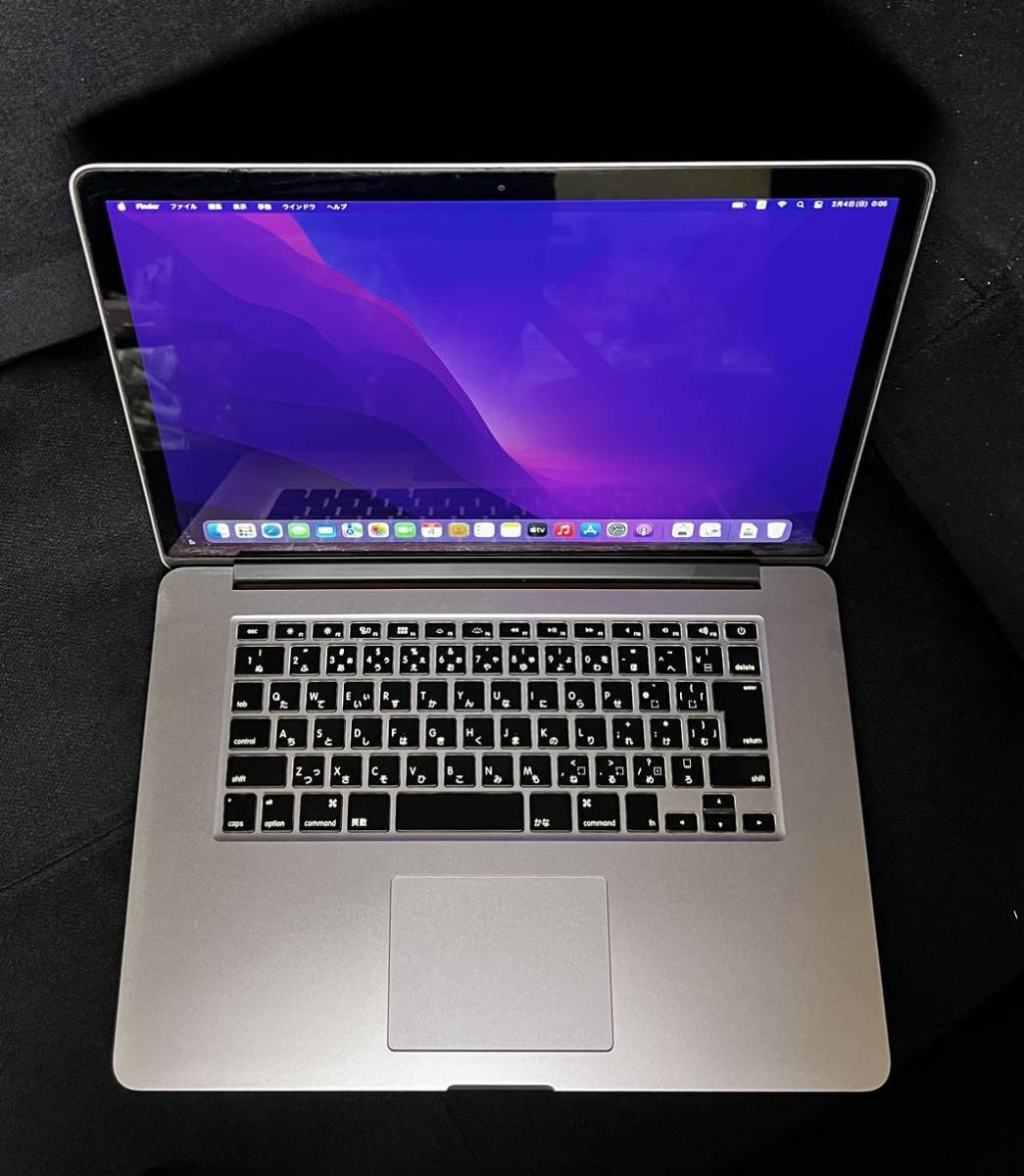 15 Macbook Pro Retina 2015 Amd Radeon R9 M370x 【傷や汚れあり】【〜動作OK♪〜】MacBook Pro (Retina, 15-inch, Mid 2015) Core i7（2.8GHz