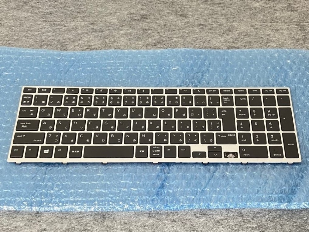 全体的に状態が悪い】HP 日本語キーボード シルバー ジャンク Probook