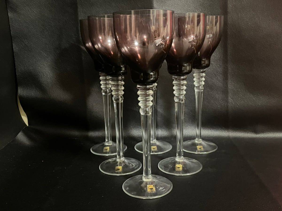 Russian Crystal Hand Cut ワイングラス アルコールグラス Russian Crystal Hand Cut ワイングラス アルコールグラス