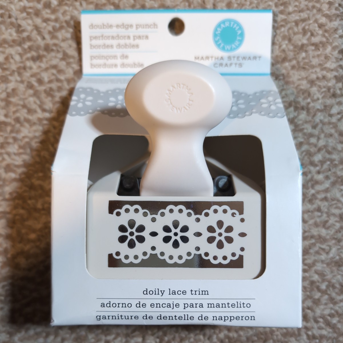 マーサスチュワート クラフトパンチ ドイリーレース ボーダー Amazon