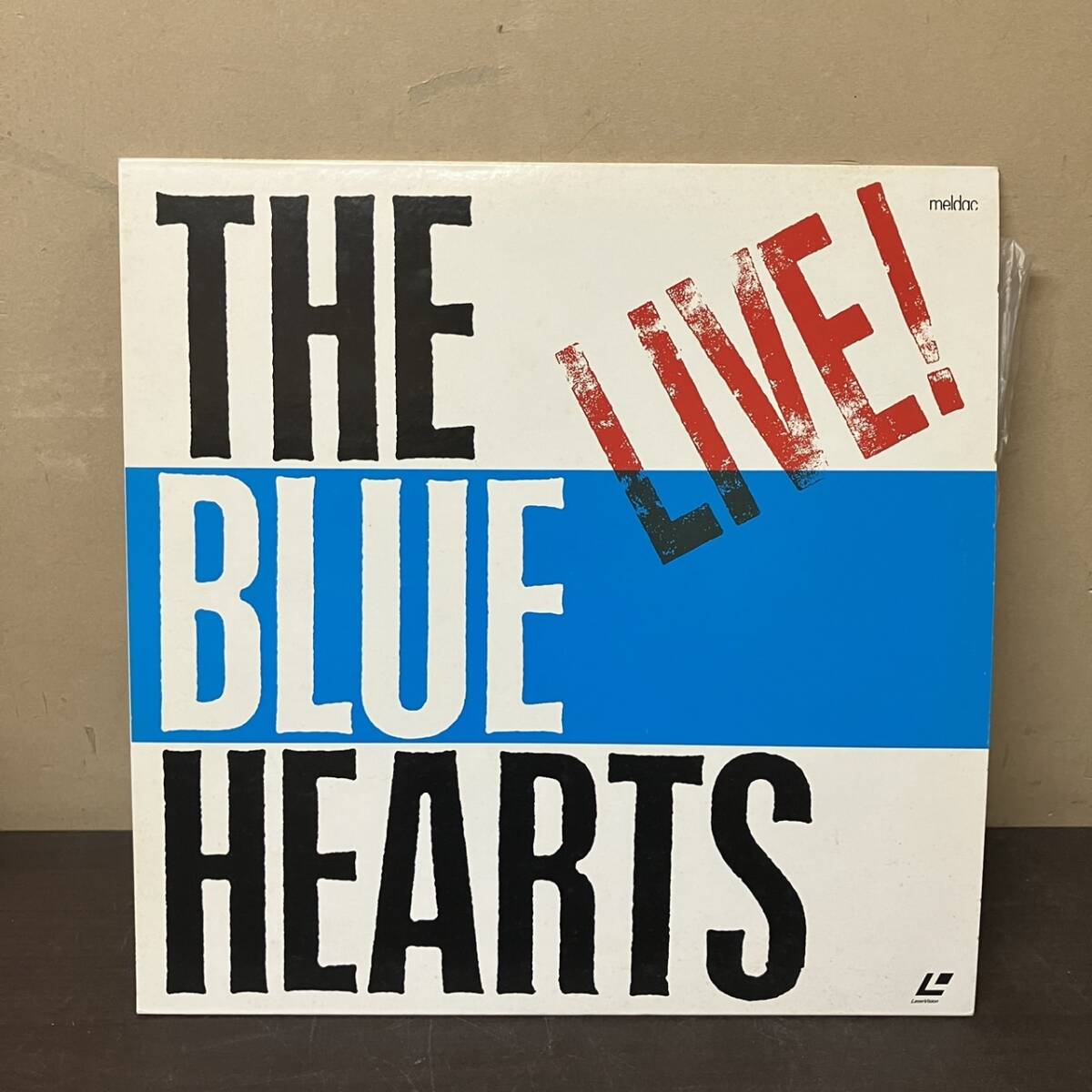 やや傷や汚れあり】[2-148]THE BLUE HEARTS LIVE! 1987 7.4 日比谷野外