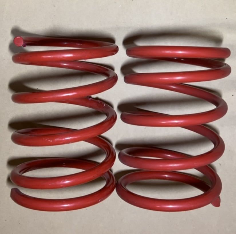 【未使用に近い】未使用品 ラバーソウル製 ハコスカ ケンメリ 用 スペシャルスプリング フロント用 ★ ブタケツ L型 レーサス スペシャル