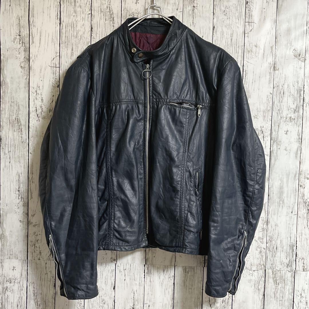 Searsシアーズ 70's80'sヴィンテージ  シングルライダース 44良品 Searsシアーズ 70's80'sヴィンテージ シングルライダース 44良品