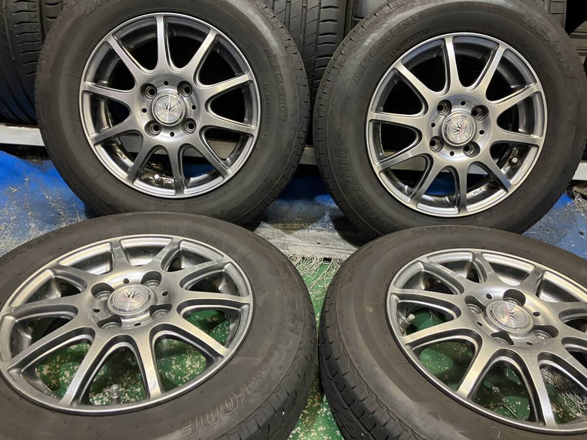 超美品ロクサーニスポーツSP10 17インチ7j5穴PCD100インセット48