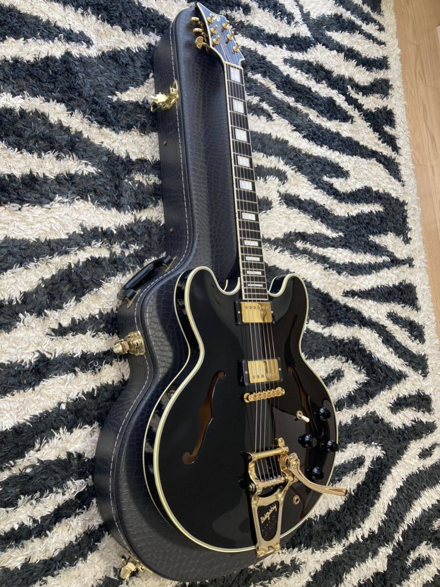THC Semi Hollow Standard Dot セミアコ エレキギター 【公式通販】