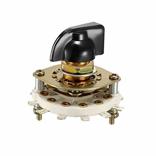 ★☆★オーディオ用銀接点ロータリースイッチ★±両切用4回路3接点★ラインセレクター等に☆★ ☆オーディオ用銀接点ロータリースイッチ☆アッテネーター製作用（Ｐ型