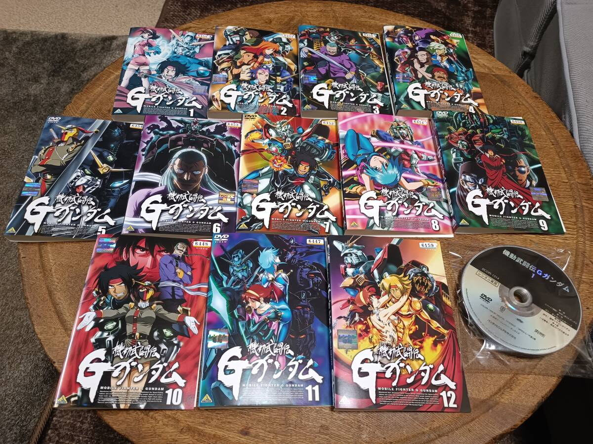 機動武闘伝Gガンダム 全12巻セット レンタル落ち DVD Amazon.co.jp: 機動武闘伝Gガンダム 1～12 (全12枚)(全巻セット