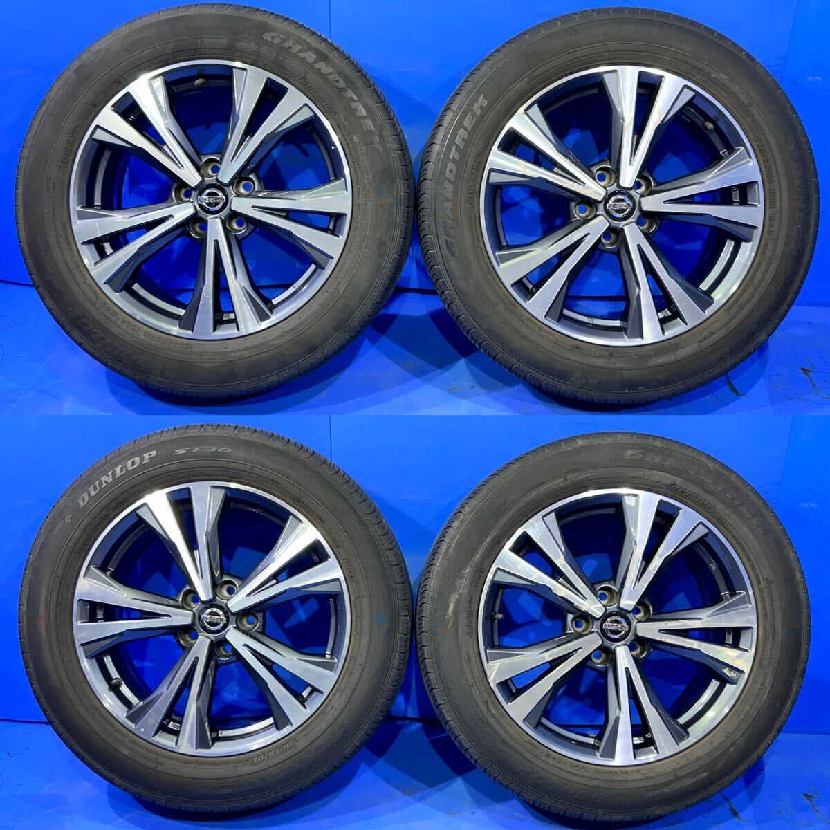 日産 NISSAN T32エクストレイル ほぼ新車外し 4本 純正18“ホイール 出逢う
