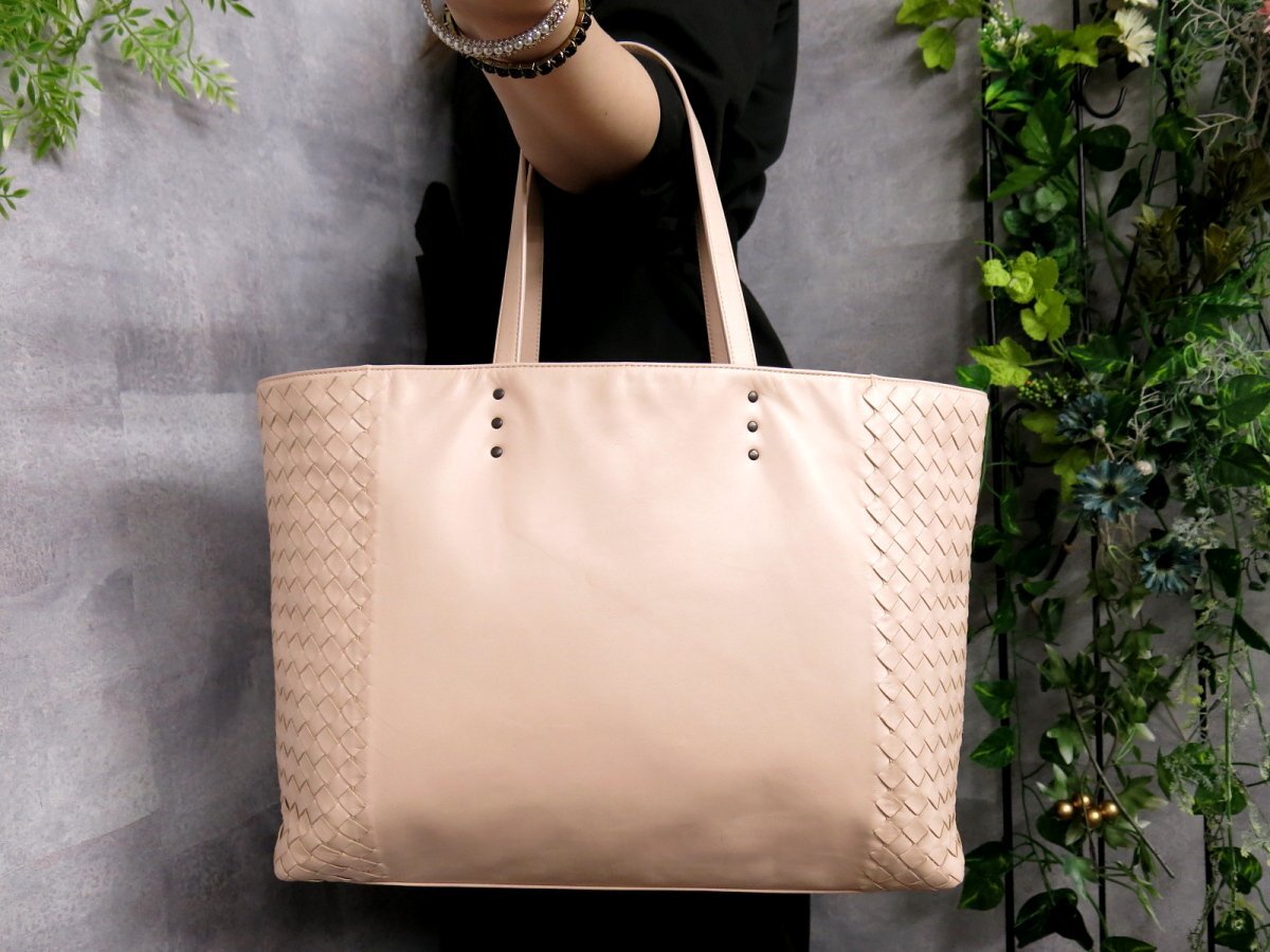 超美品bottega veneta ボッテガヴェネタ ターコイズ 革トートバッグ 超美品bottega veneta ボッテガヴェネタ ターコイズ 革トートバッグ