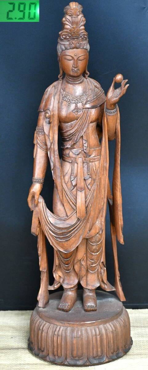 女神像 美少女 美女 裸婦像 女神 木彫 置物 彫刻工芸品