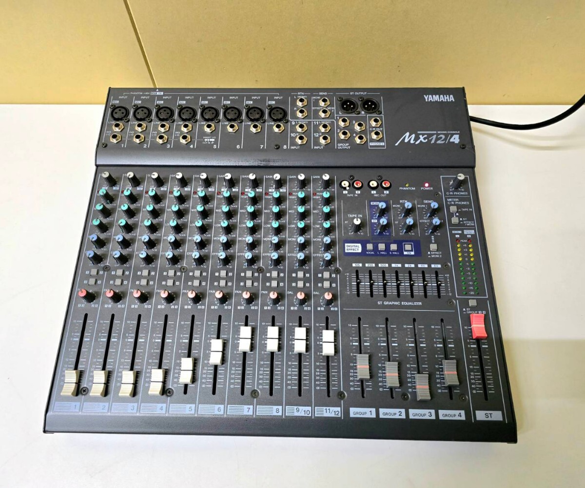 YAMAHA MX12/4 ミキサー 動作品