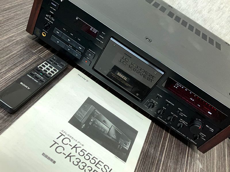 SONY TC-K555ESL: 昭和カセットデッキ研究所