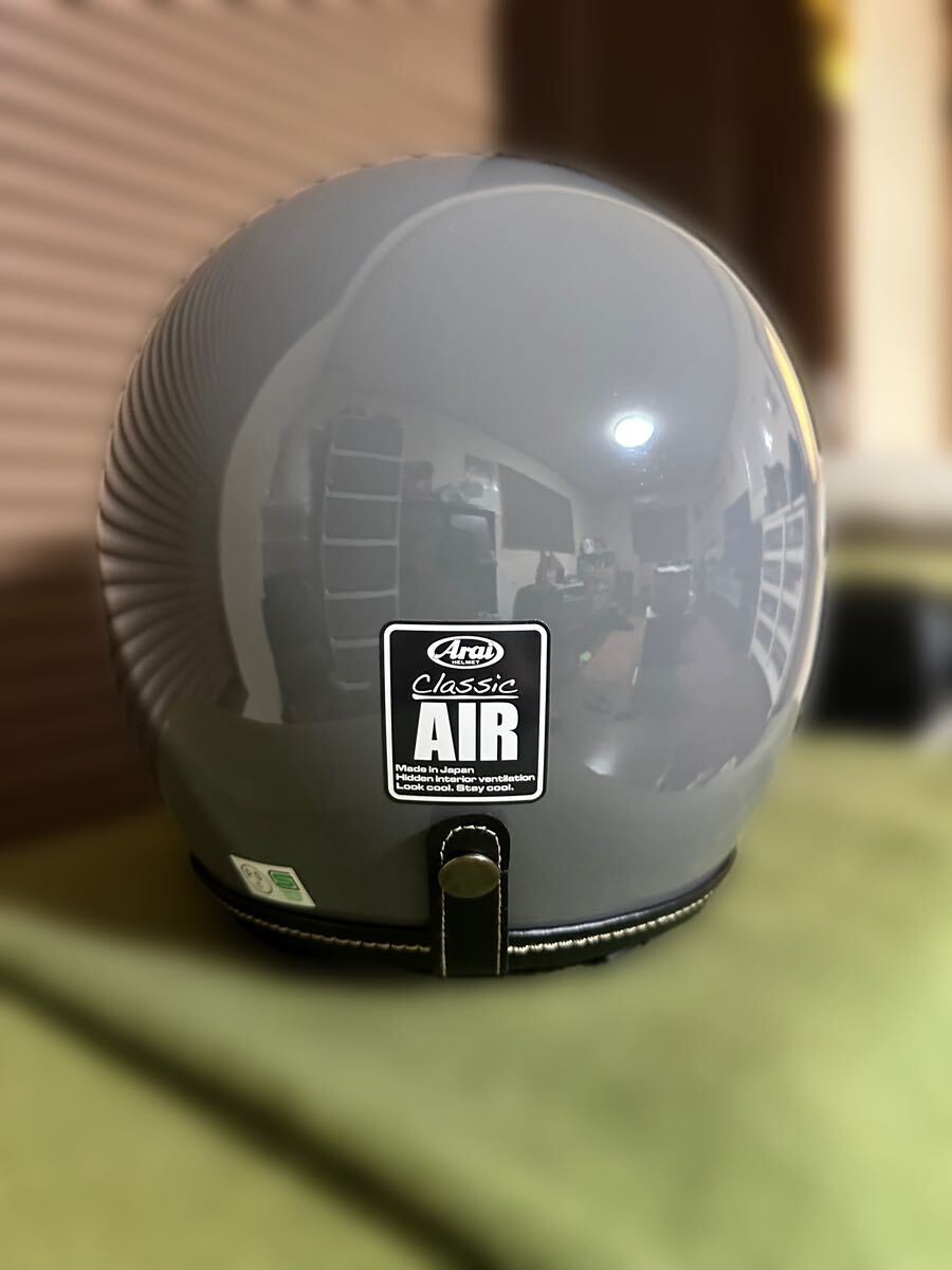 アライ クラシックAIR Mサイズ(57～58cm) モダングレー 目立った傷や